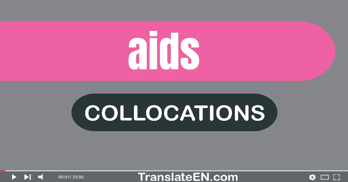 Collocations With "AIDS" in English