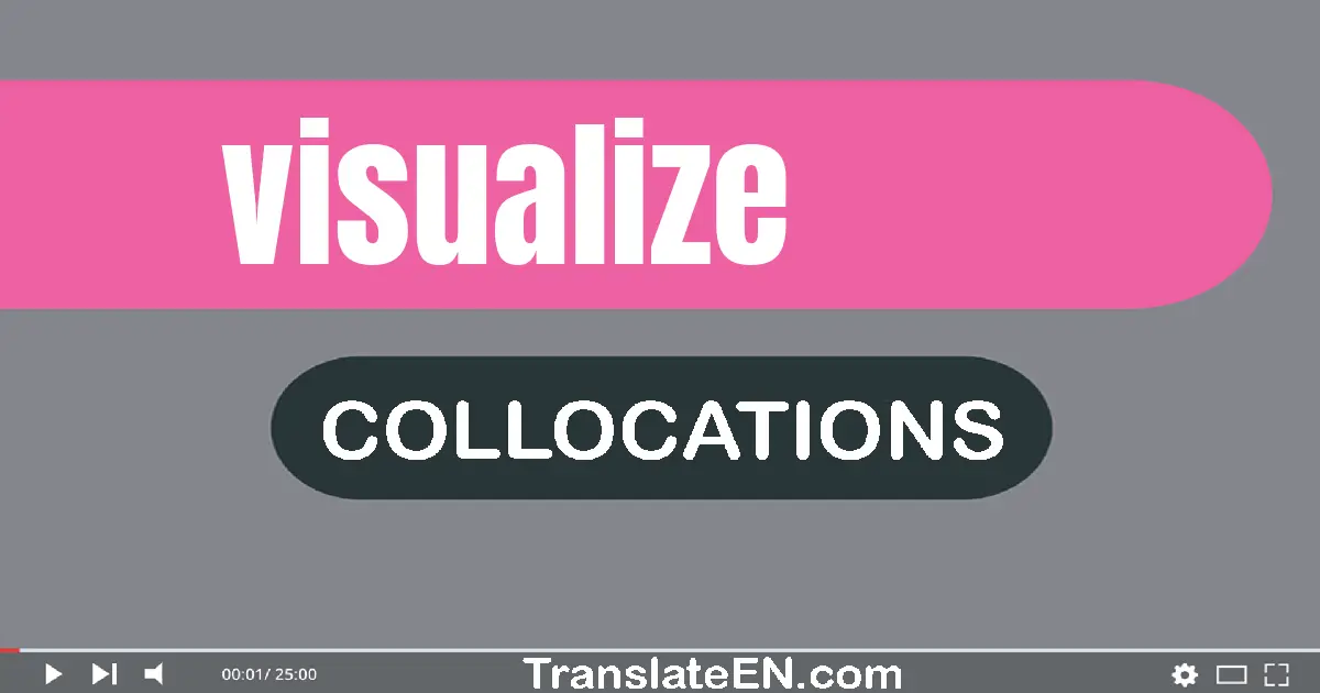 Collocations With "VISUALIZE" in English