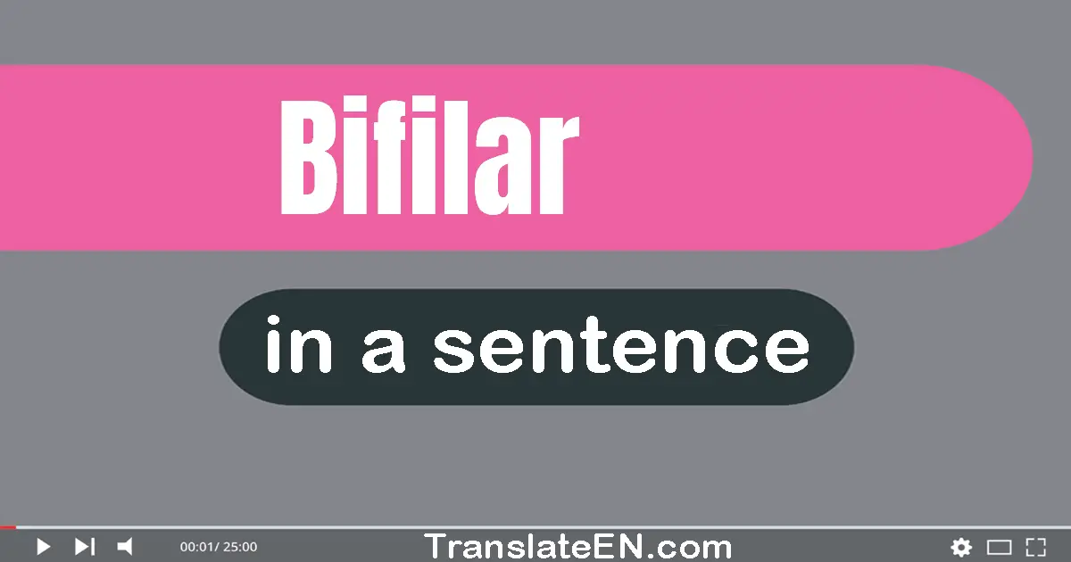 Bifilar in a sentence