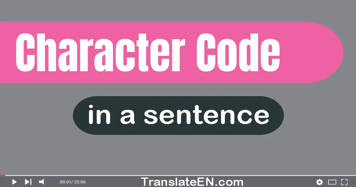 use-character-code-in-a-sentence