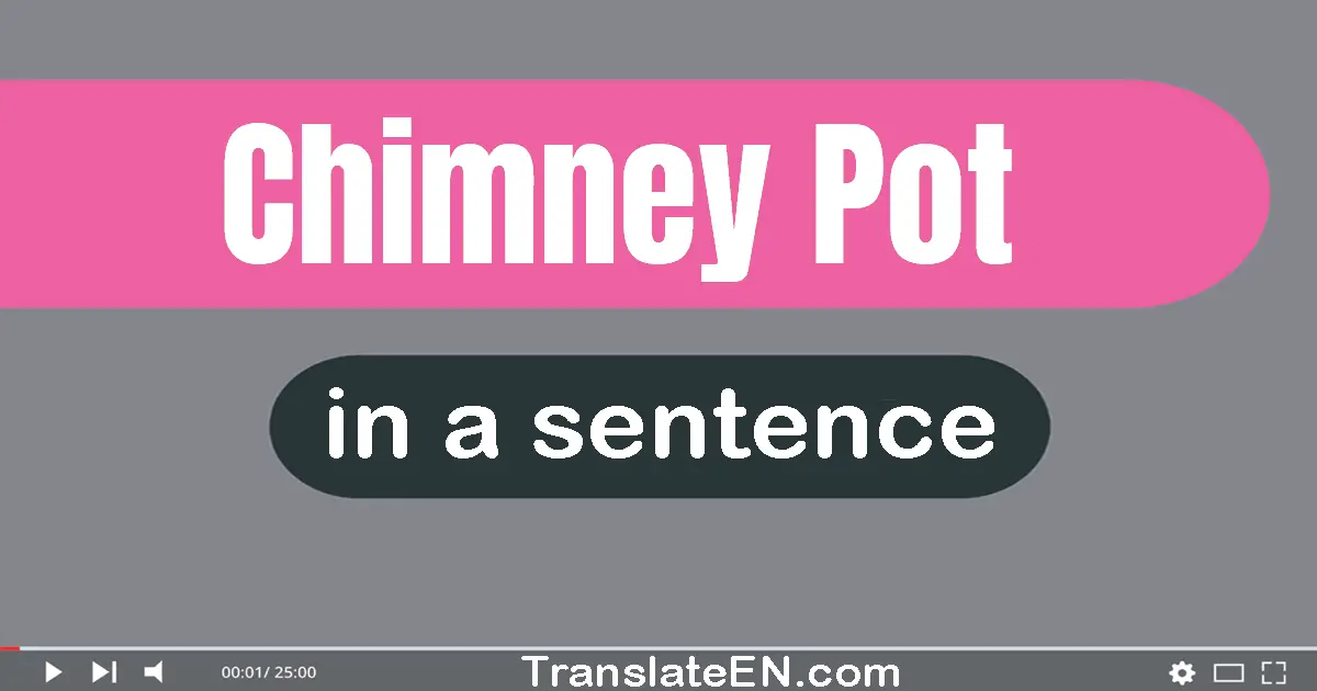 Chimney Pot in a sentence