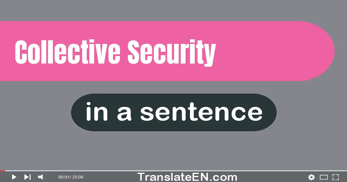 Collective Security in a sentence