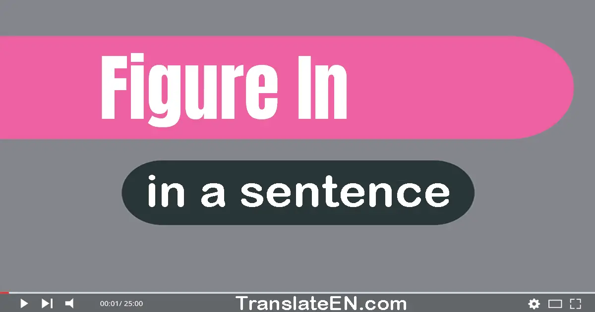 Figure In in a sentence