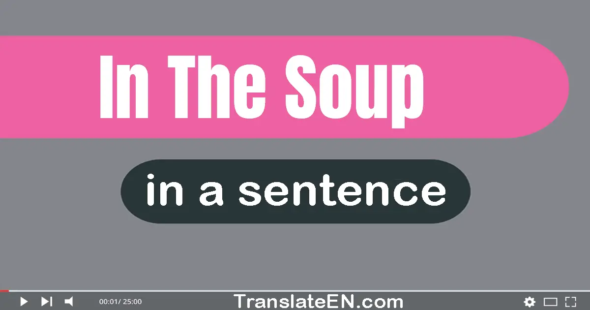 In The Soup in a sentence