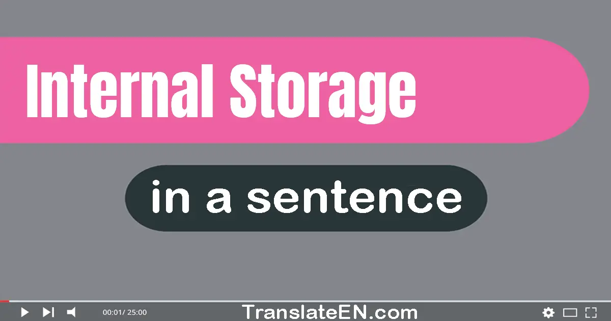 Internal Storage in a sentence