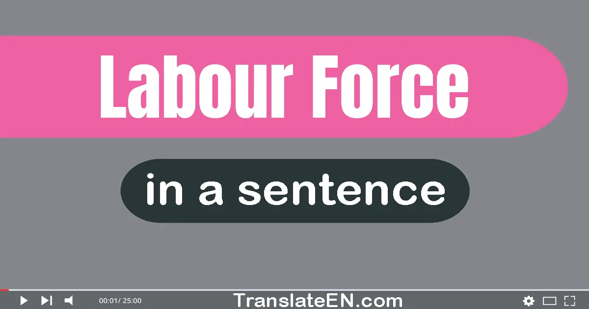 Labour Force in a sentence