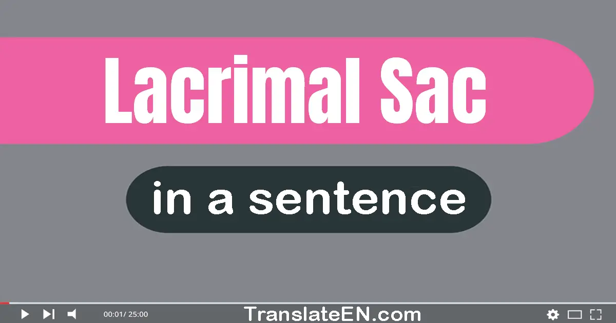 Lacrimal Sac in a sentence