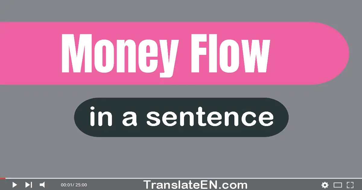 Money Flow in a sentence