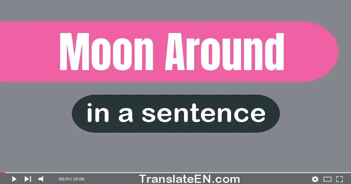 Moon Around in a sentence