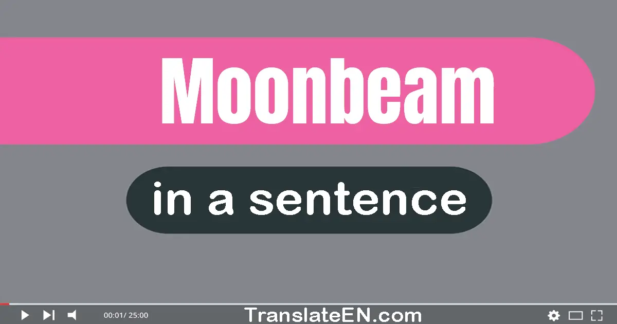 Moonbeam in a sentence