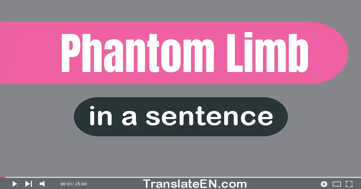 Phantom Limb in a sentence