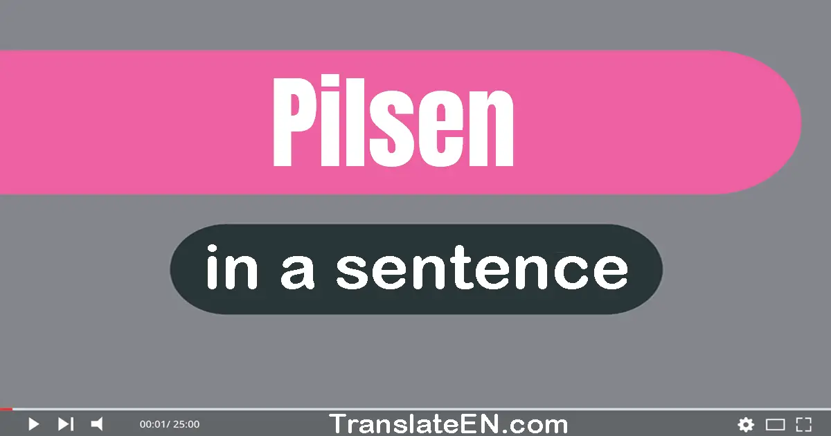 Pilsen in a sentence