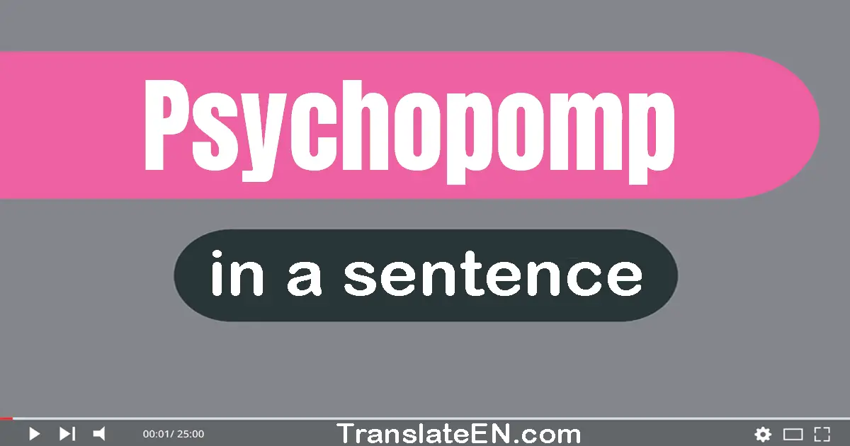 Psychopomp in a sentence