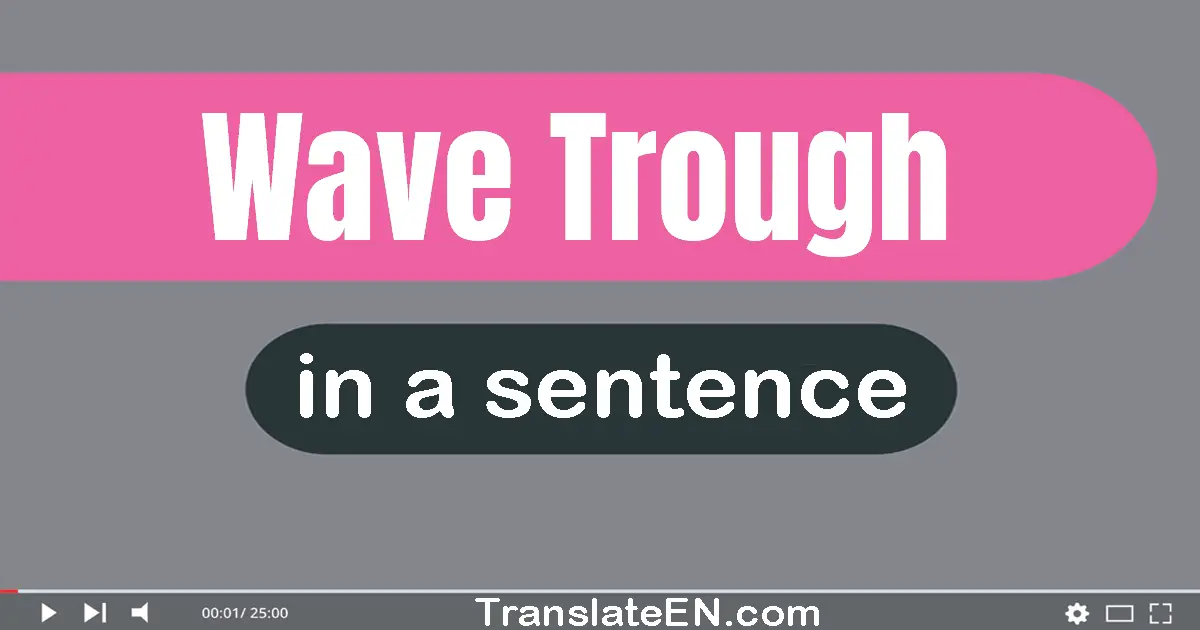 Wave Trough in a sentence