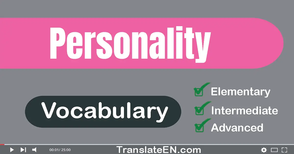 Personality